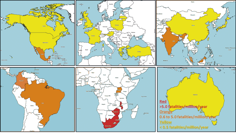 Vaisala Lightning detection systems mapping the world