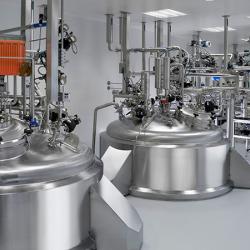 Pharmaceutical production facility.
